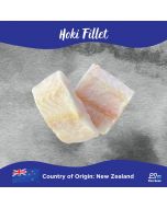 *Wholesale* Hoki Fish Fillet 100 – 130 g /  好吉⻥⽚ （5kg per carton）