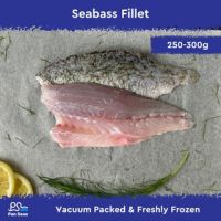 Seabass Fillet 250-300g (Vacuum packed) Fresh